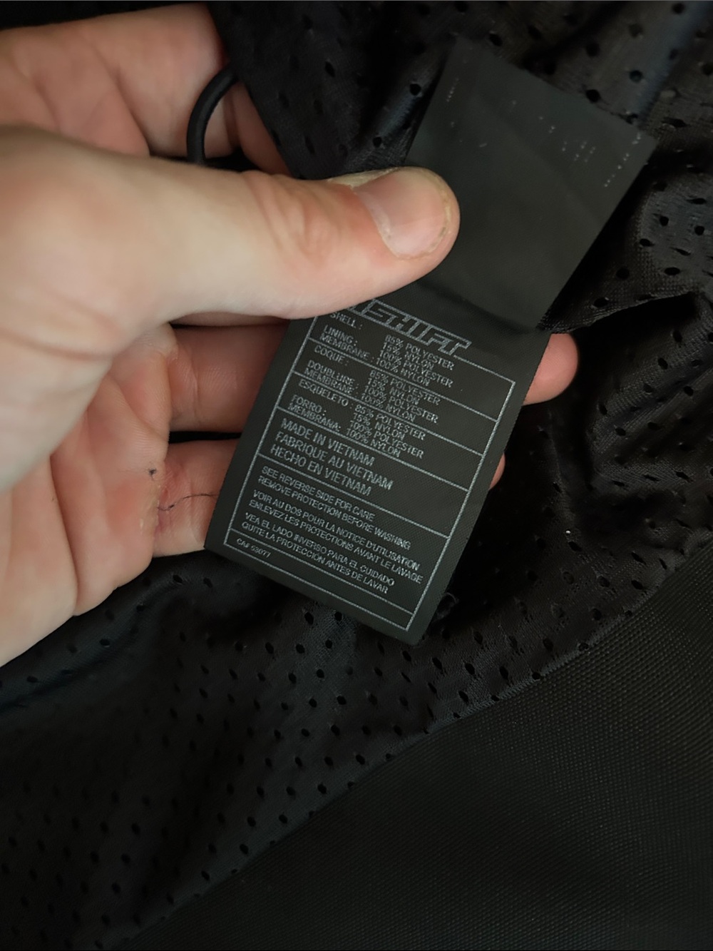 Shift Padded Motorcycle Jacket - Picture 8 of 8